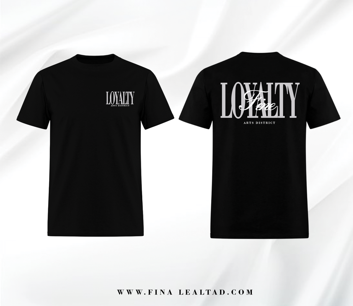 V1 Black Tee